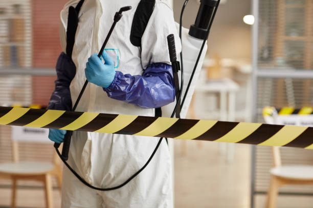 Professional Trauma Scene Cleanup technician working in Liberty, IN